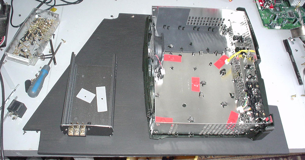 Xbox case and power supply box