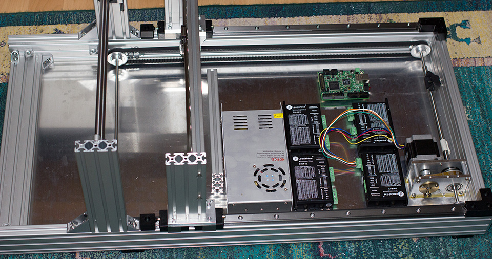 Checking layout of main drivers