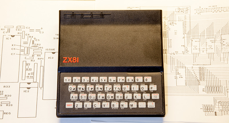 Click to view large image of Completed ZX81 Computer