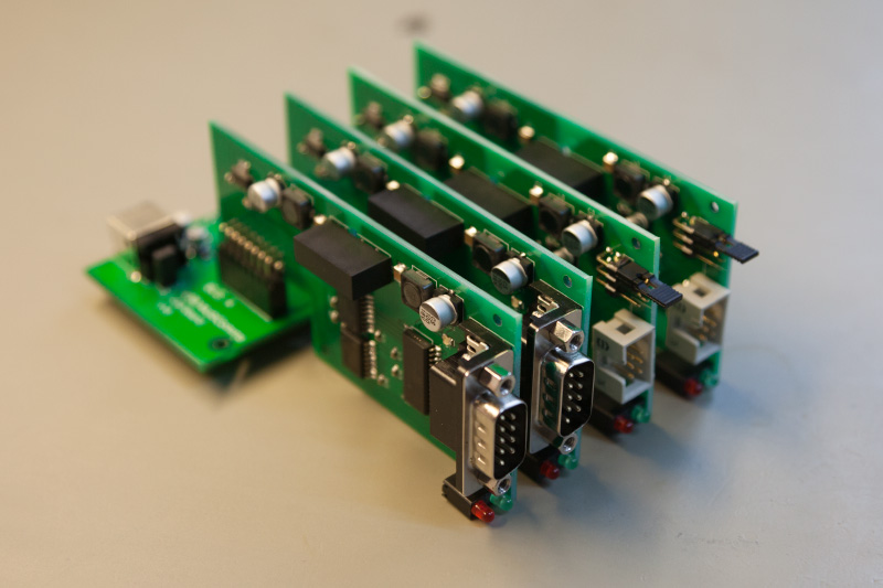 Click to view large image of Boards stacked on base