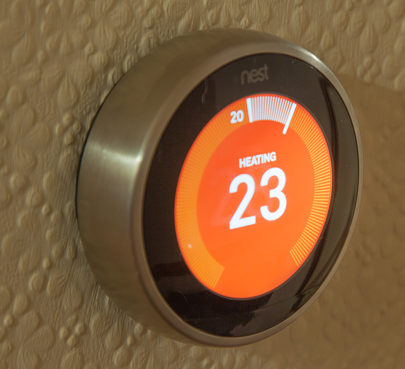 Click to view larger image of Thermostat controller running