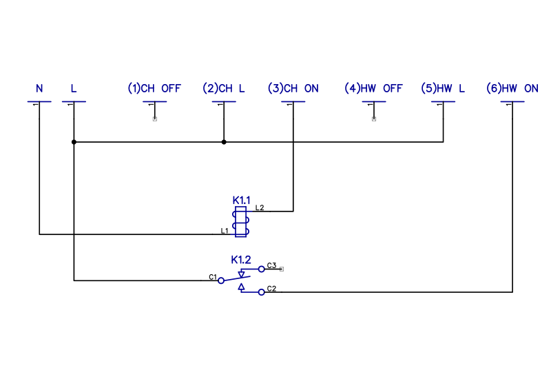 Click to view larger image of Extra relay wiring setup