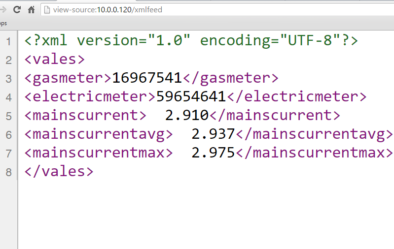 XML Data Feed screenshot