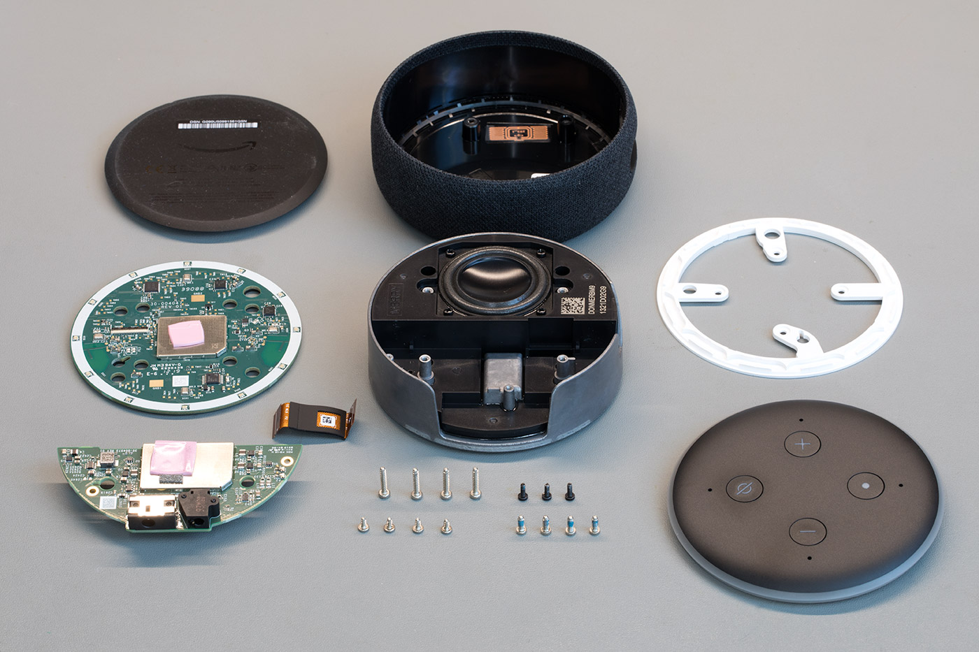 Amazon Echo Dot Rev 3 Internal parts