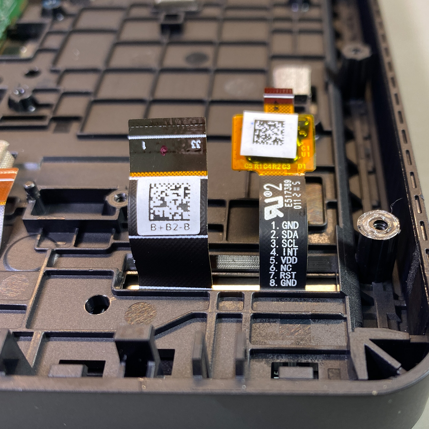 LCD Display and touch screen connectors