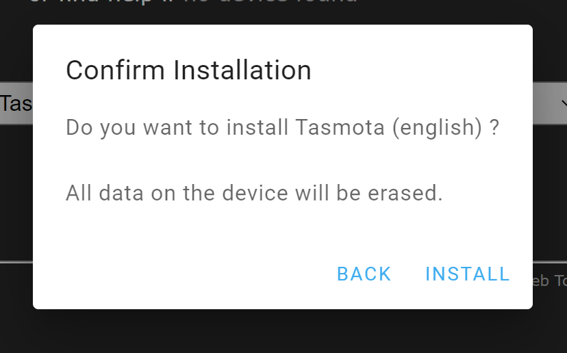 Confirm Installation