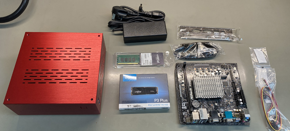 Case and Motherboard