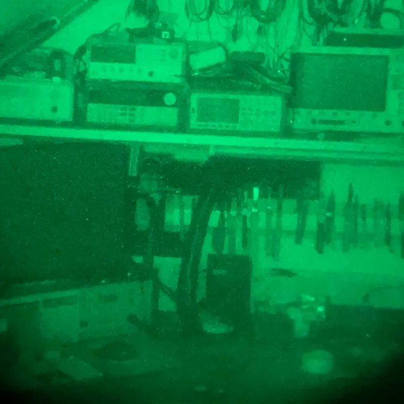 Indoor with the LED turned off