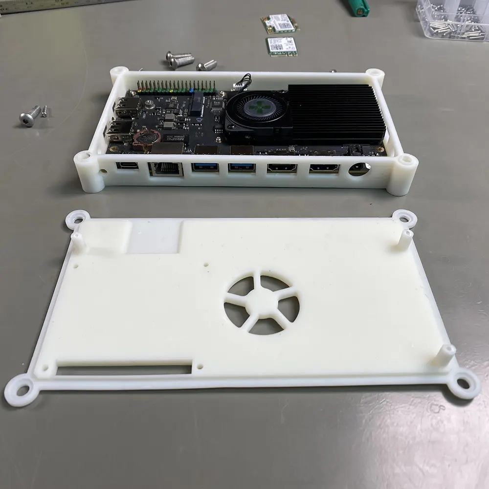 Radxa X2L Fitted into the case