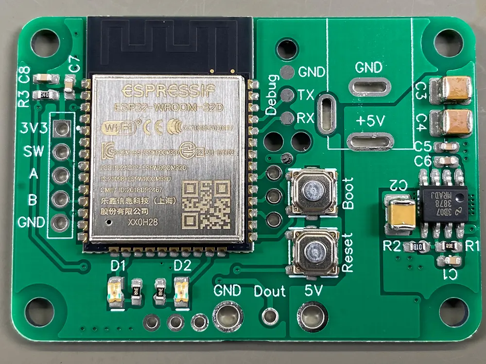 Version Two of the control PCB