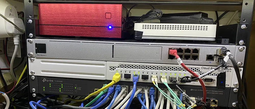 New Network Rack Setup