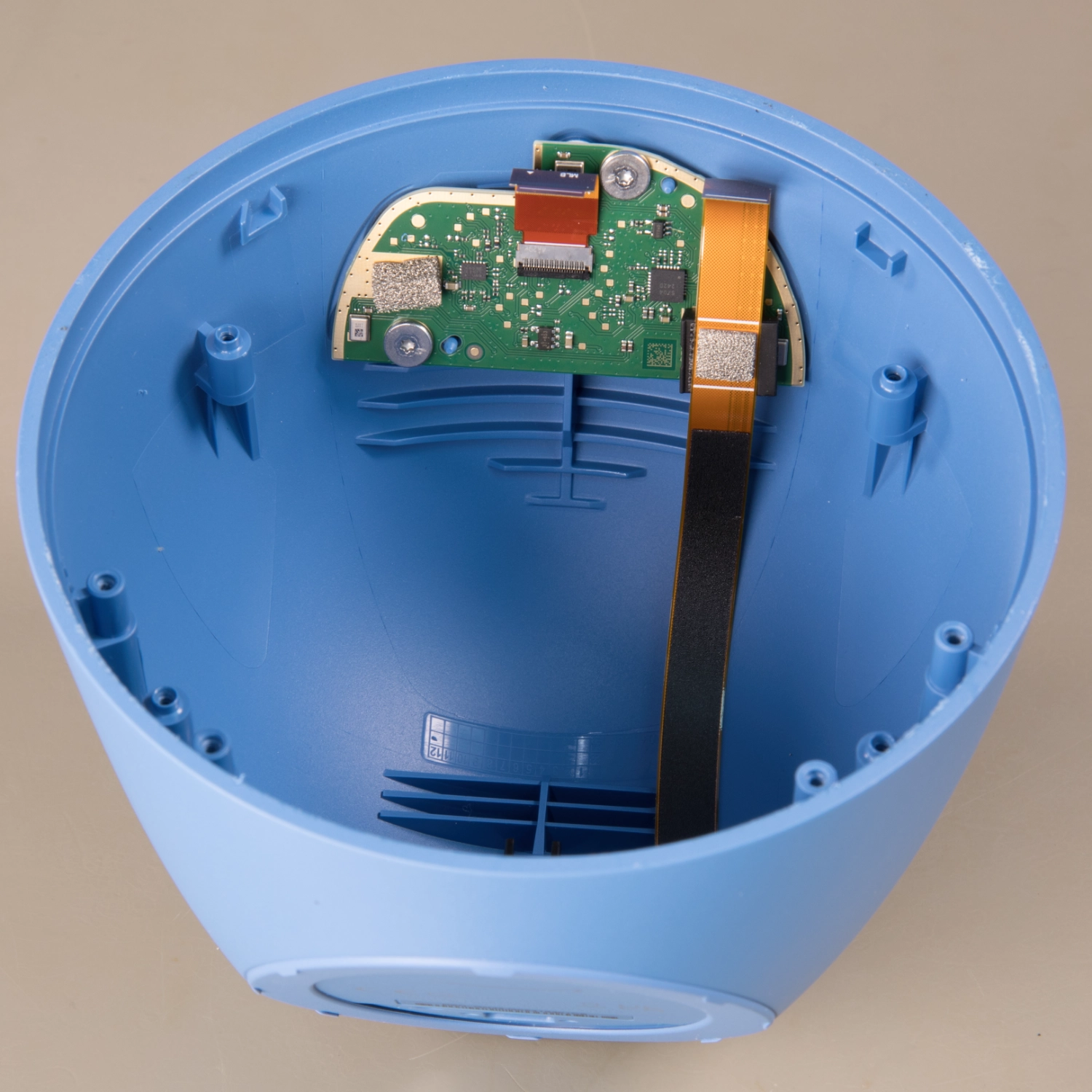 Top PCB contaning microphones and buttons