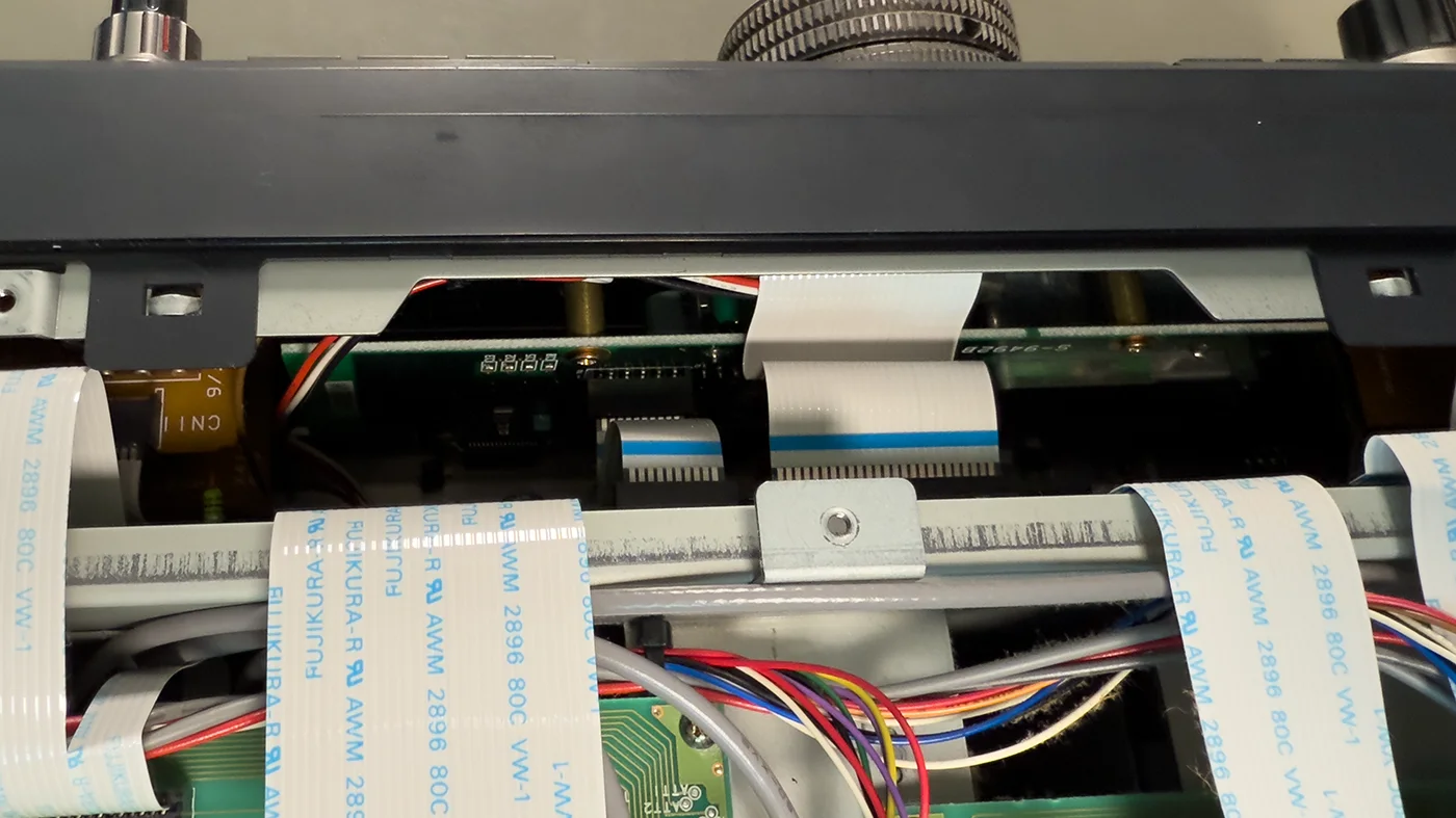 View of front panel PCBS