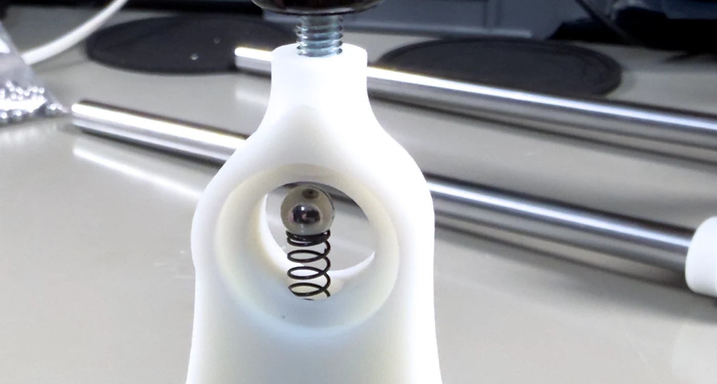 Rotation bearing and spring