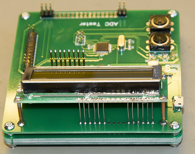 Click to view large image of LCD mounts and connections