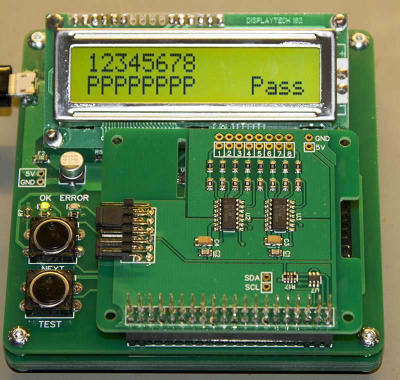 Click to view large image of Test result for good board