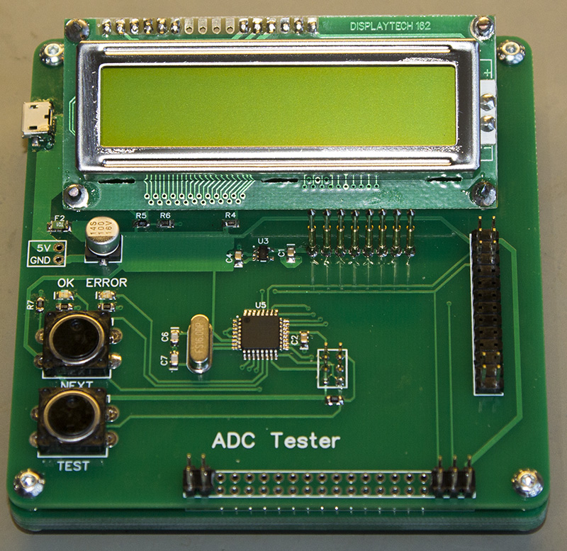 Click to view large image of Tester with pogo pins added