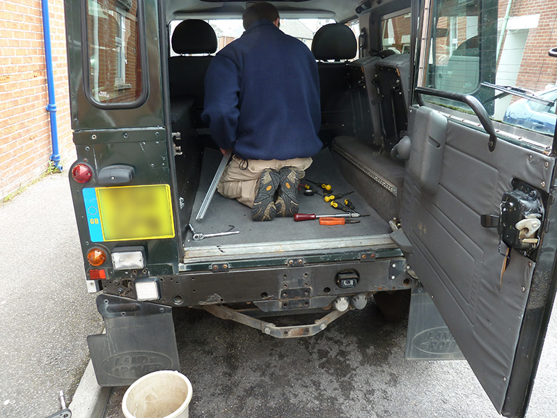 Removing Inside Trim