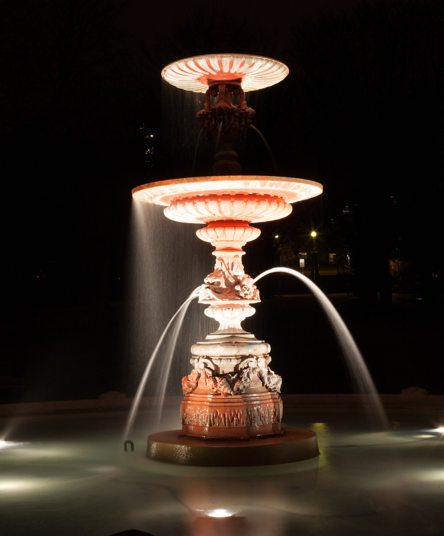 Photo of fountain long exposure