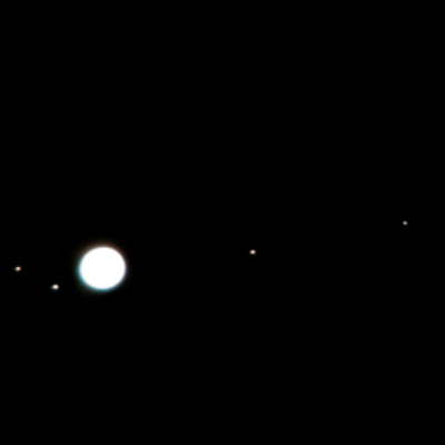 Jupiter and four moons #103