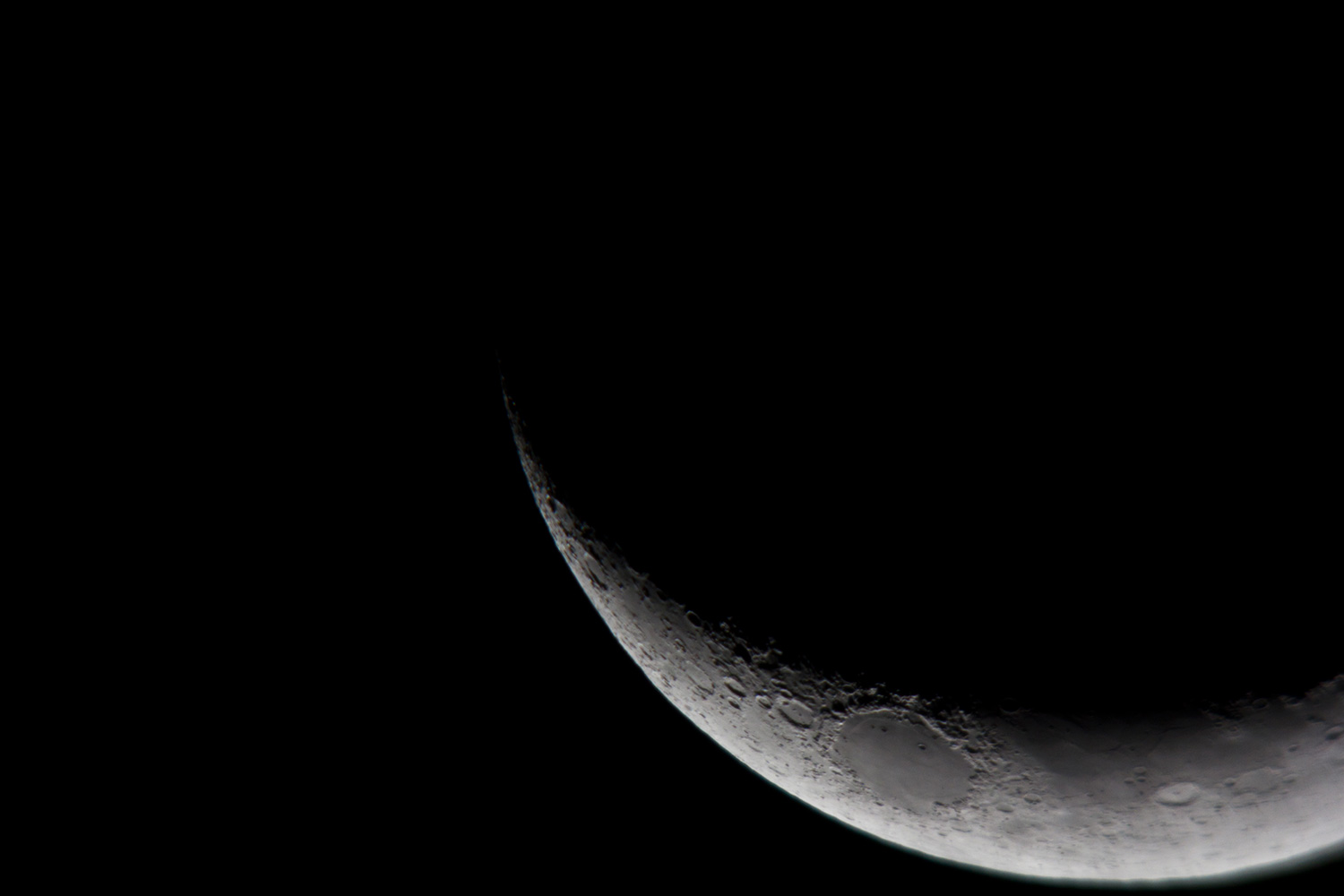 Photo of Crescent Moon
