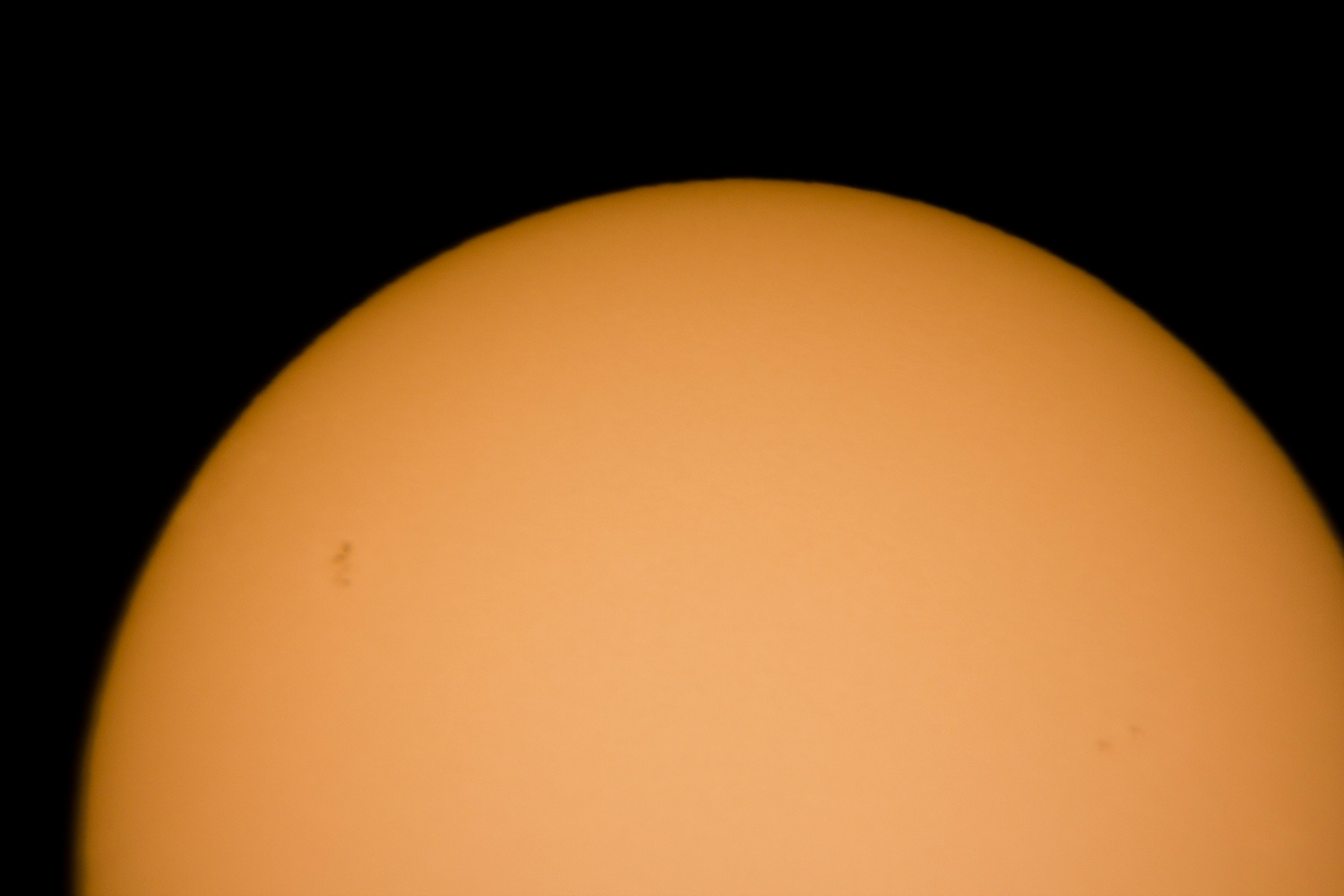 Photo of The Sun and sun spots