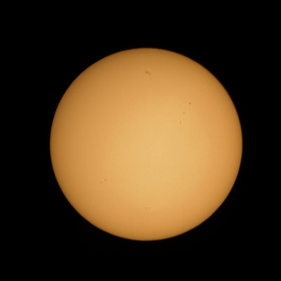 The Sun and sun spots #109