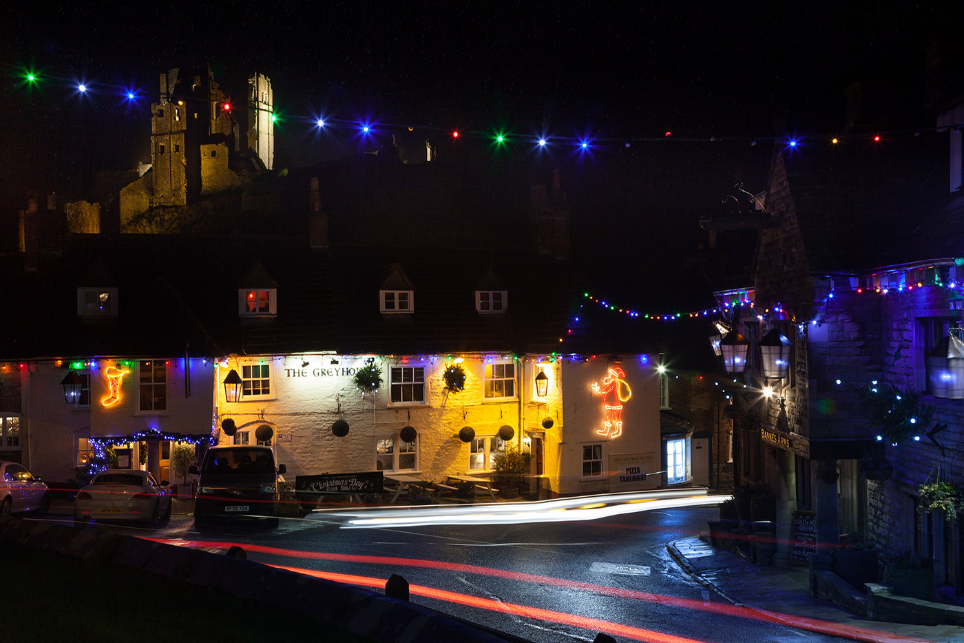 Photo of Corfe christmas illuminations