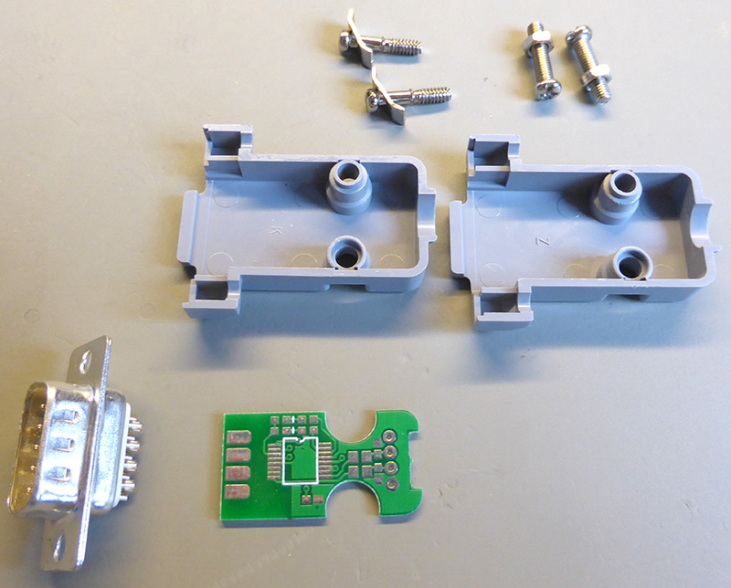 Click to view large image of PCB and plastic case