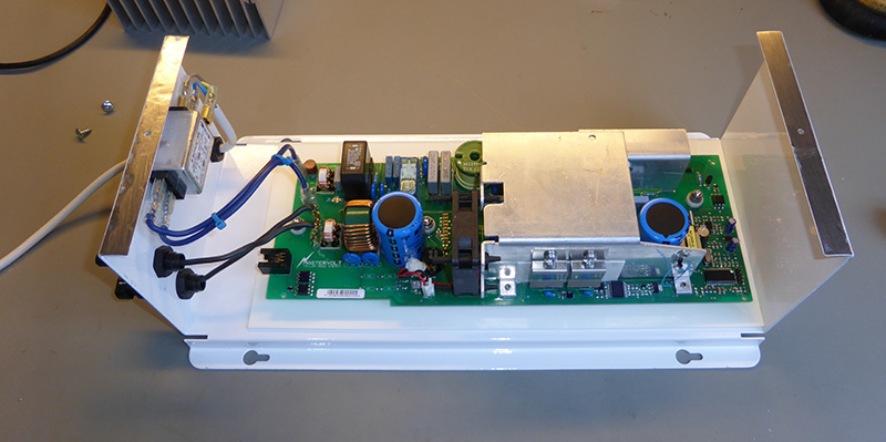 Click to view large image of PCB installed in new case