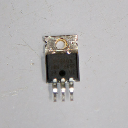 Click to view large image of Dead Mosfet