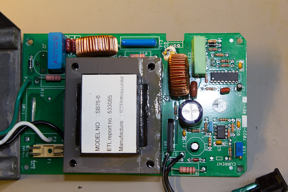 Click to view large image of Top view of board