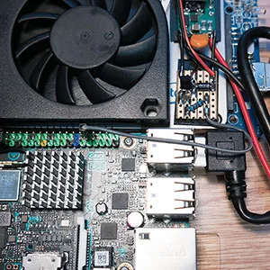 Building a Linux server with an Asus Tinker Board Photo