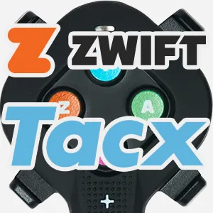 Zwift Cog and Zwift Click v2 Controllers with Tacx Neo 2T Photo