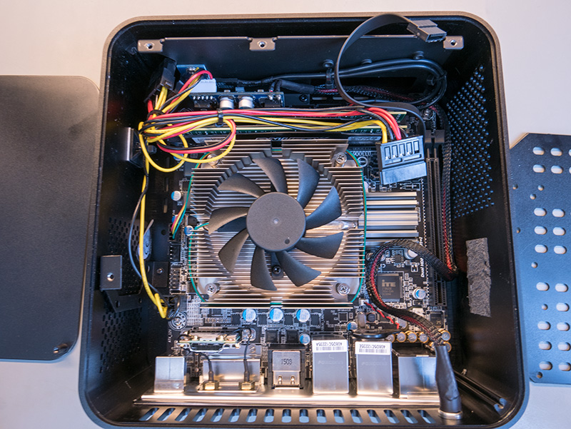 Click to view large image of Hard Drive tray removed