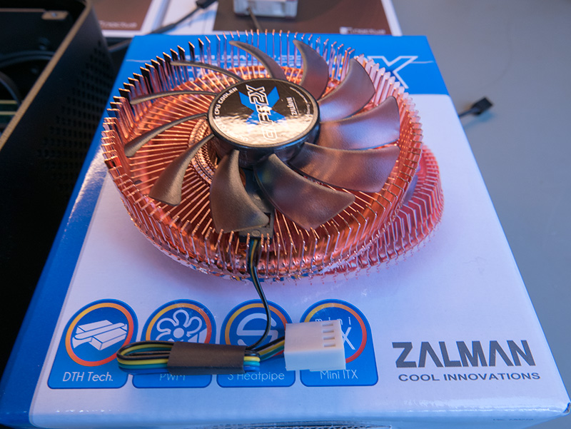 Click to view large image of Top of the CPU Cooler