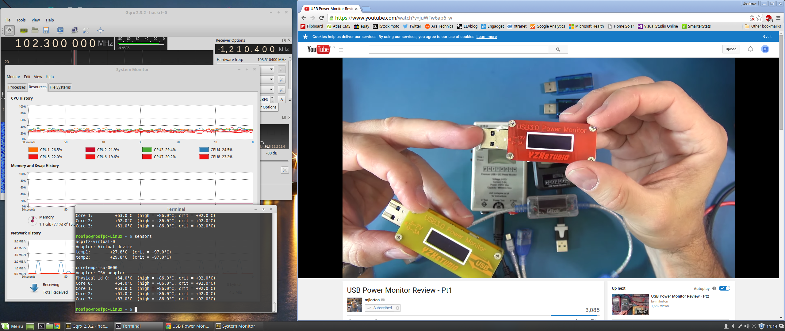 Click to view large image of Media Playback temperature