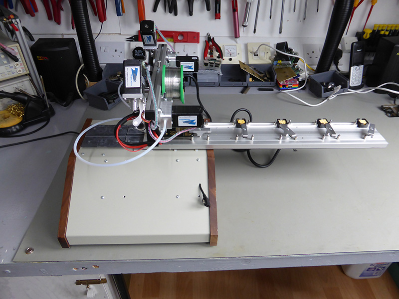 Click to view large image of Completed machine