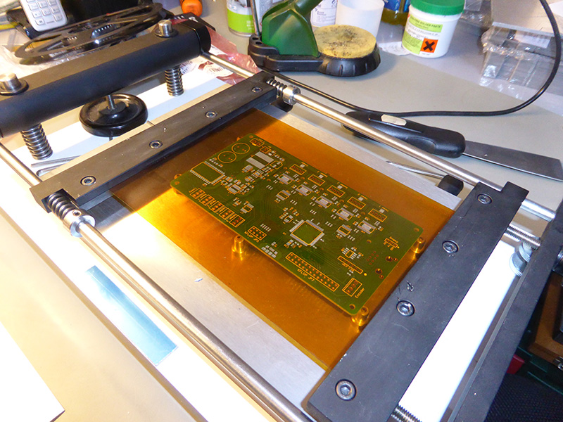 Click to view large image of Ready for the solder paste