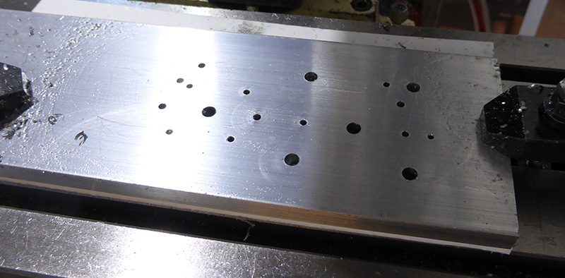 Click to view large image of Holes drilled in 10mm
