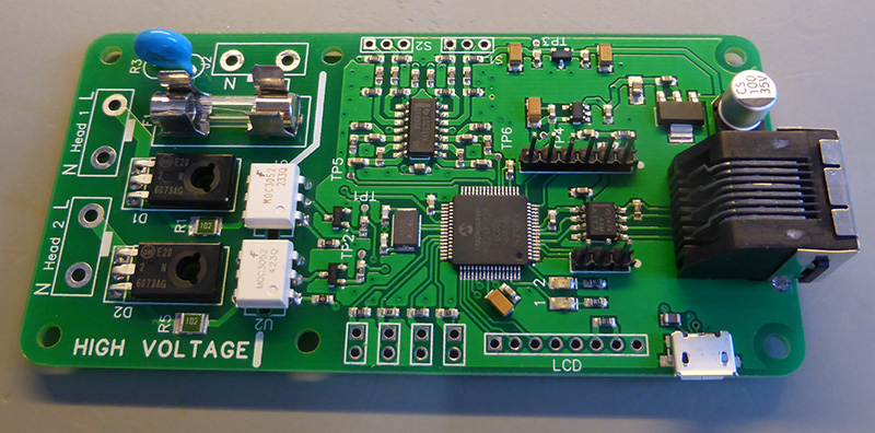 Click to view large image of Through hole parts fitted