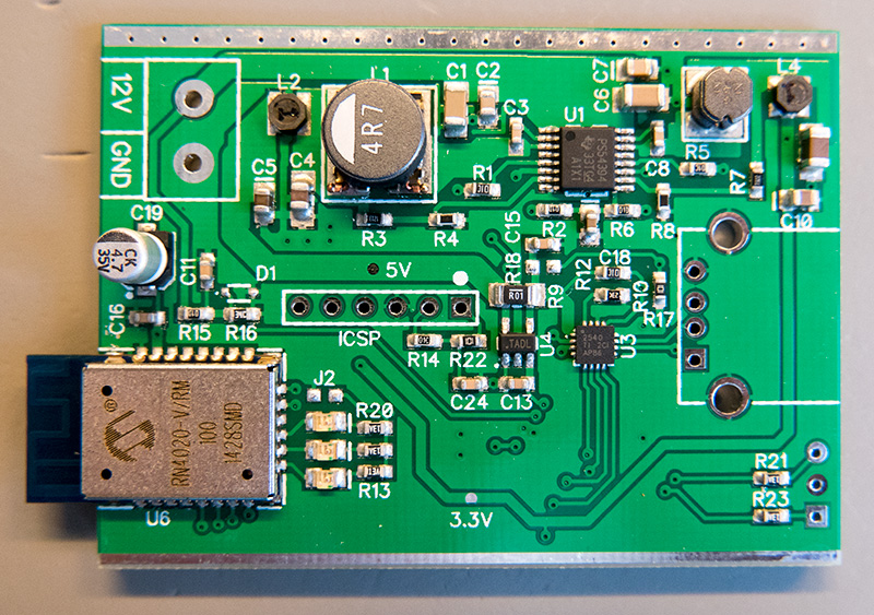 Click to view large image of Top of the board