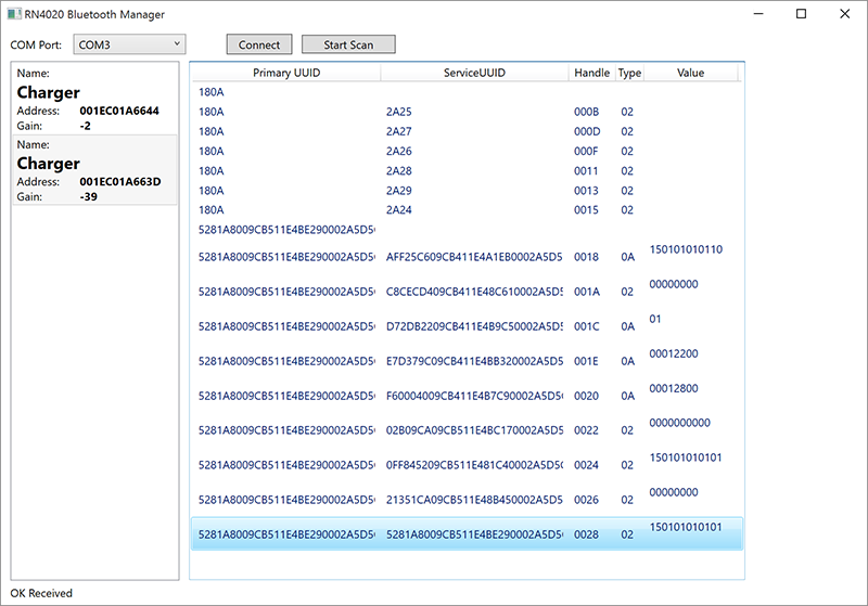Click to view large image of BT Charger Scanner App