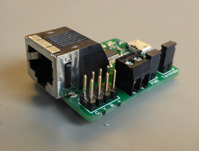 Click to view large image of RJ45 and Header Pins